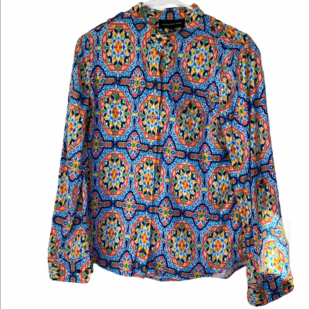 Jones New York Button-up Blouse M